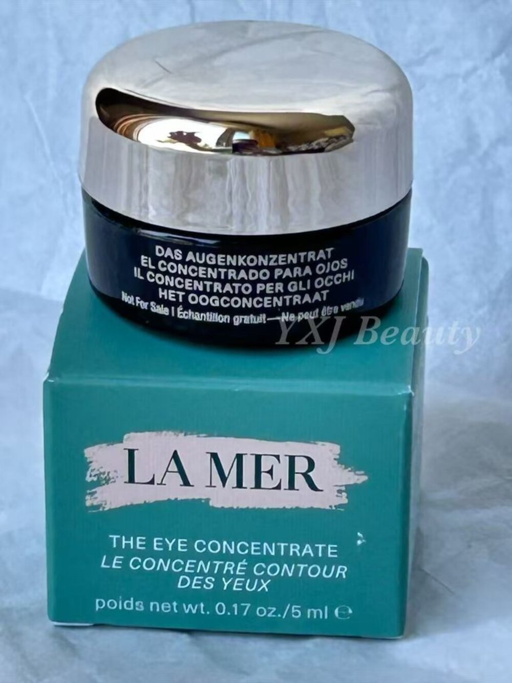New In Box La Mer The Eye Concentrate Cream Travel Size 5 ml/0.17 oz - Picture 2 of 3